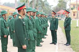 Giúp chiến sĩ mới an tâm luyện rèn